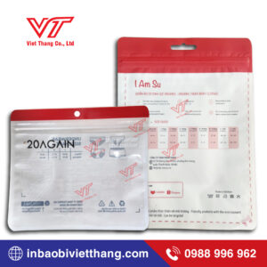 Túi zipper đáy đứng giá sỉ tại Hà Nội